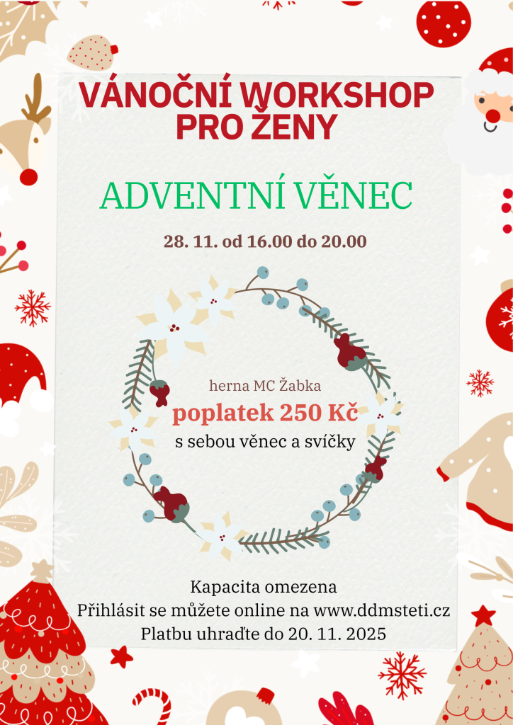 Vánoční workshop pro ženy