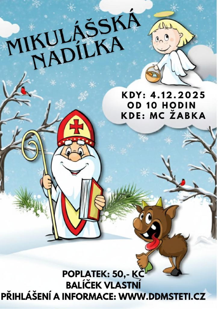 Mikulášská nadílka v MC Žabka