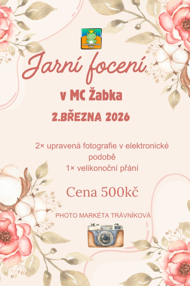 Jarní focení v MC Žabka