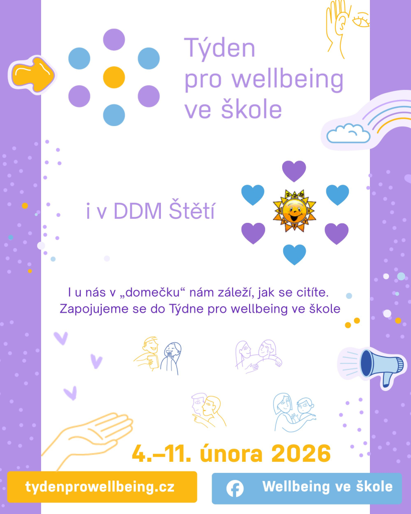 Týden pro wellbeing ve škole i DDM Štětí
