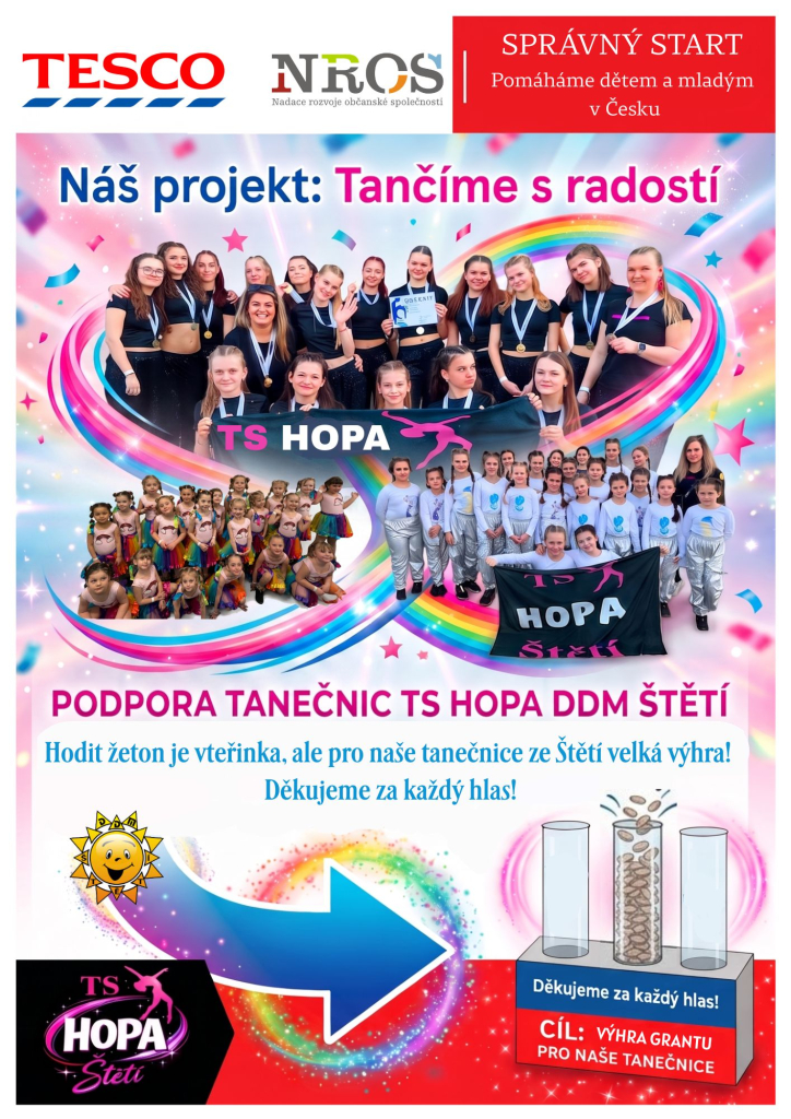 Tesco - projekt správný start -  HOPA Tančíme s radostí