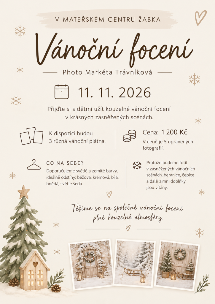 Vánoční focení