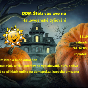 Halloweenské dýňování