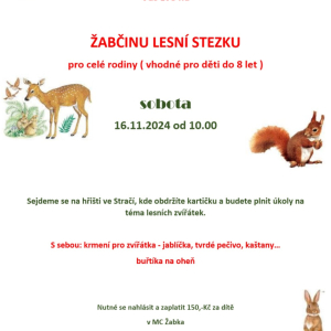 Žabčina lesní stezka