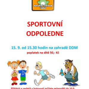 Sportovní odpoledne