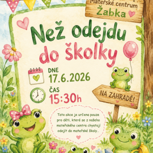 Než odejdu do školky