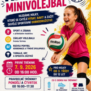 NÁBOR MINIVOLEJBAL